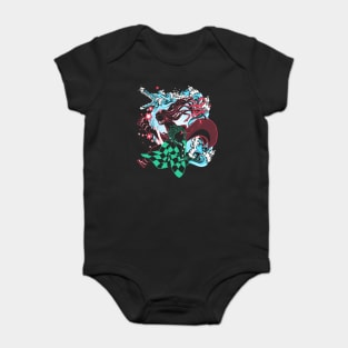 Demon Slayer Siblings Baby Bodysuit